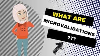 Microvalidations